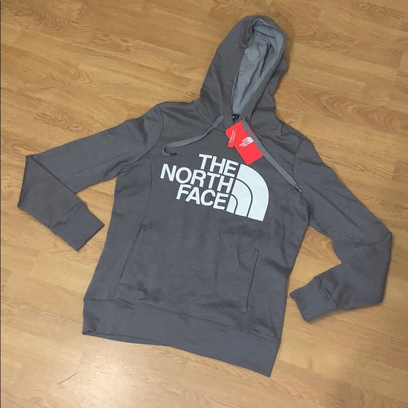 The North Face Tops - NWT The North Face Half Dome Logo Hoodie, Gray, M